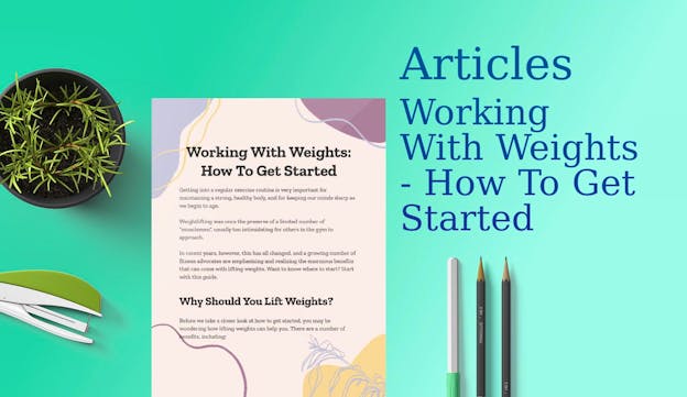 Working With Weights - How To Get Started.